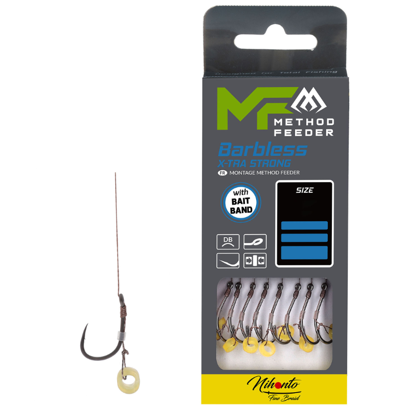 Mikado Przypon MF Z Gumką Bez Zadziora Nr 6 DB HMFB2805BG-6DB