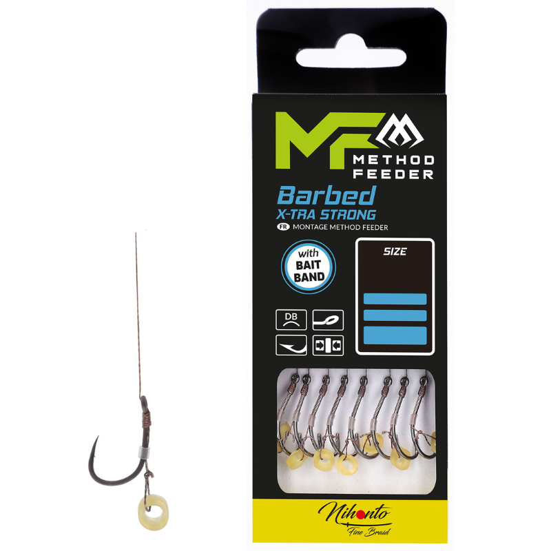 Mikado Przypon MF Z Gumką Z Zadziorem Nr 6 DB HMFB2805G-6DB