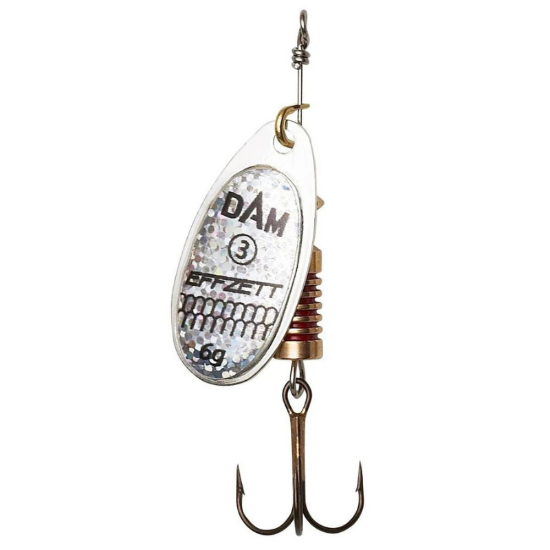 DAM Błystka Obrotowa Effzett Standard Nr 3 6g Reflex Silver