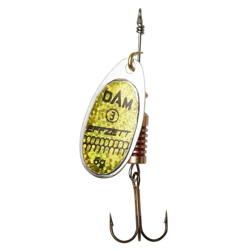 DAM Błystka Obrotowa Effzett Standard Nr 1 3g Reflex Gold