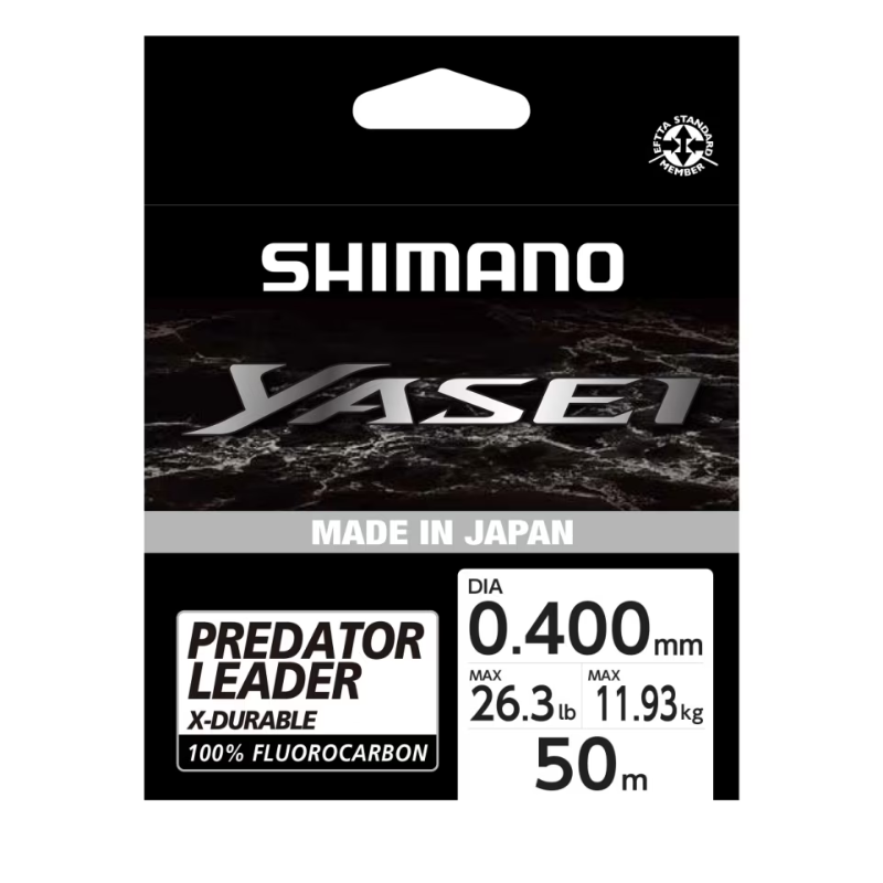 Shimano Żyłka Yasei Predator Fluorocarbon 0,4mm Grey