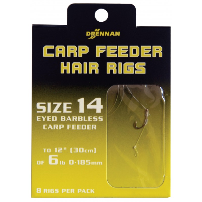 PRZYPON 16/0.165MM CARP FEEDER HAIR RIGS