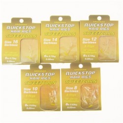 PRZYPON 12/0.20MM PUSHSTOP SWEET CORN HAIR RIGS